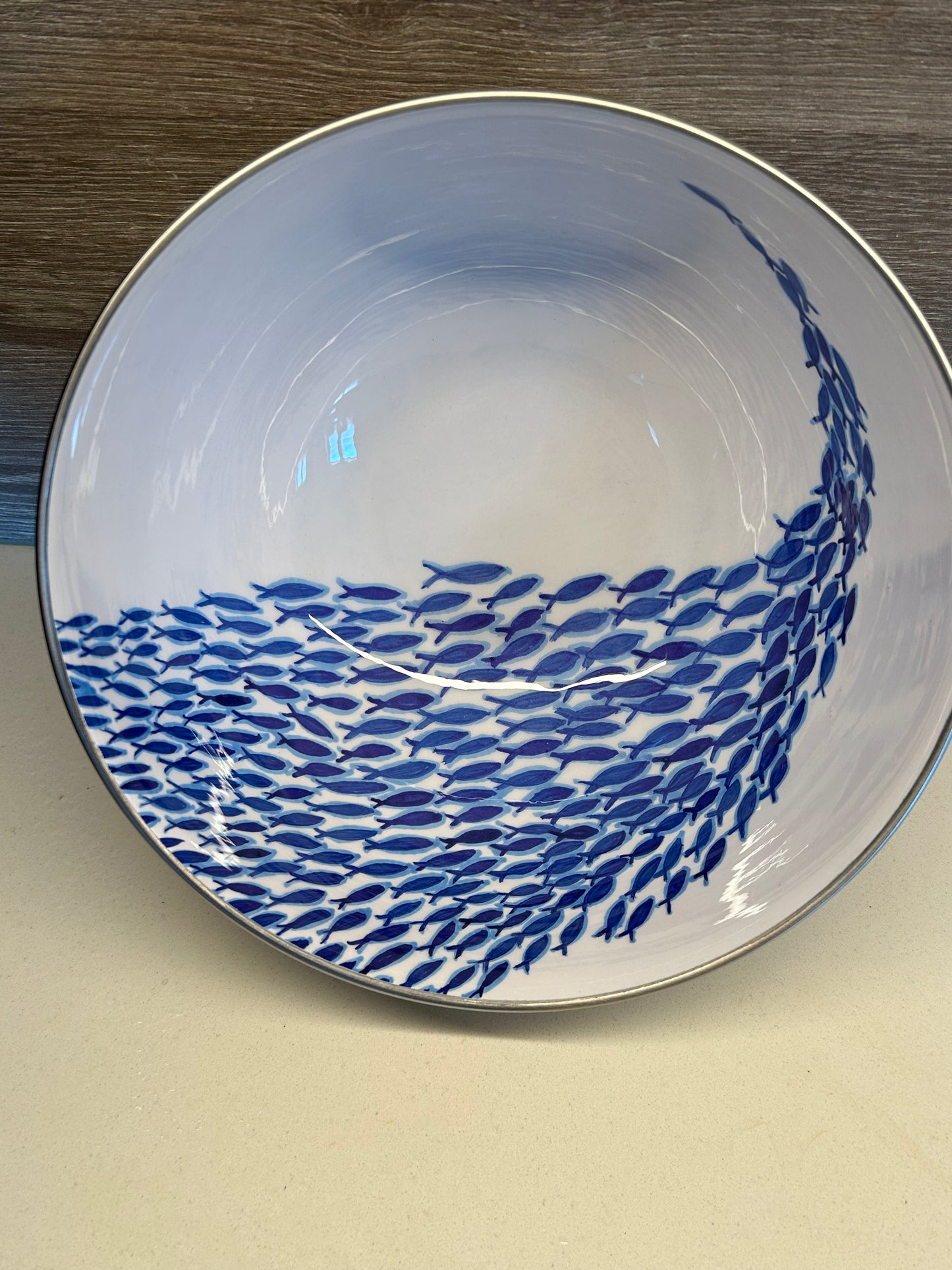 Shoeless Joe Shoal design Stainless Steel Bowl
