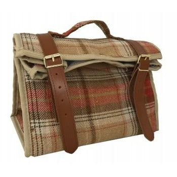 Burnt Orange Tweed Cooler Bag