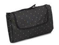 Tiny ants patterned waterproof-backed picnic rug