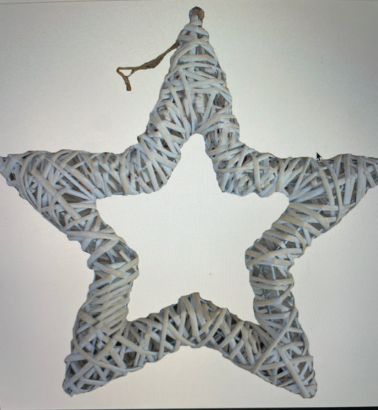 White wash open star