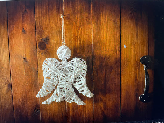 white willow Christmas angel