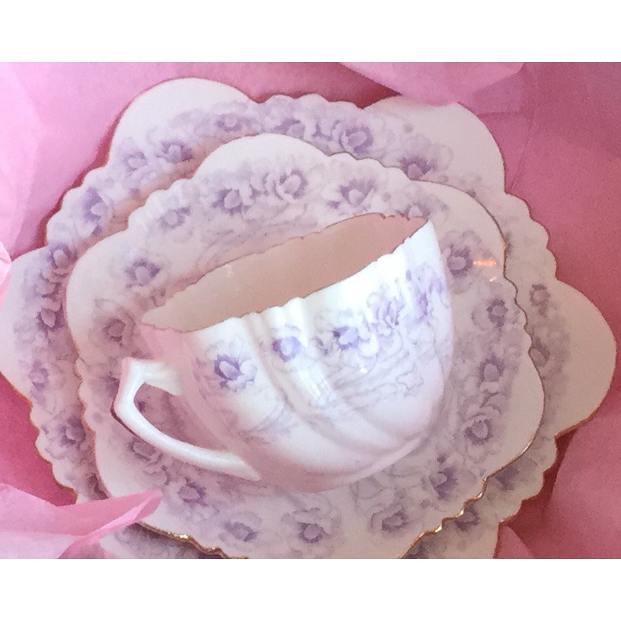 Violet Chintz