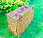The Heathcliff  - an autumn  tweed lined fitted picnic hamper for 4
