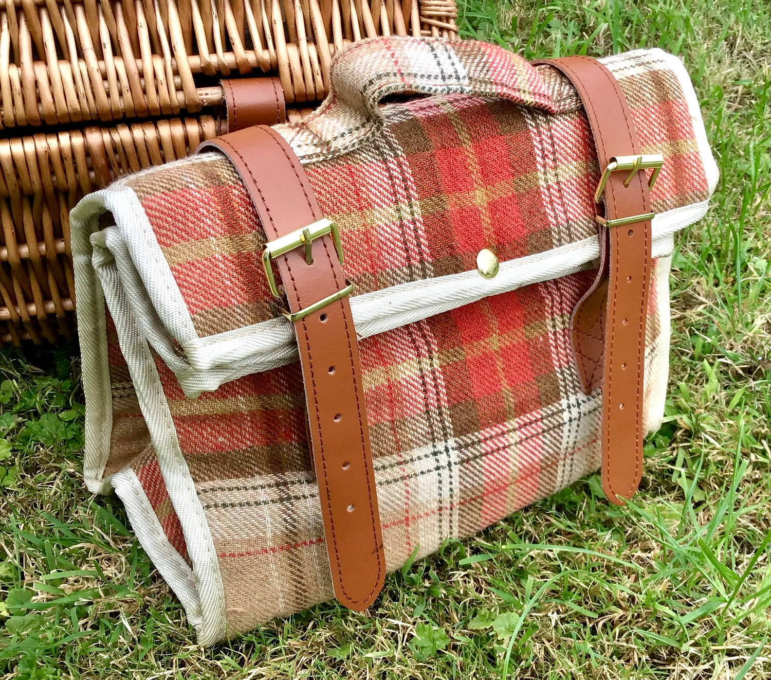 Tweed  and Plain insulated Cooler bags