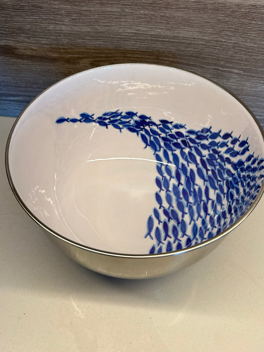 Shoeless Joe Shoal design Stainless Steel  Bowl