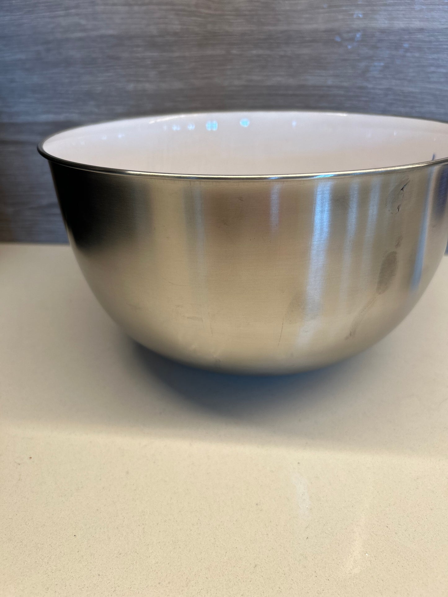 Shoeless Joe Stainless Steel Shoal serving bowl