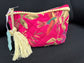 Printed quilted  pretty make-up bags