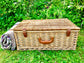 The Scarlett- a Leather trimmed fitted Picnic Hamper for 4 -
