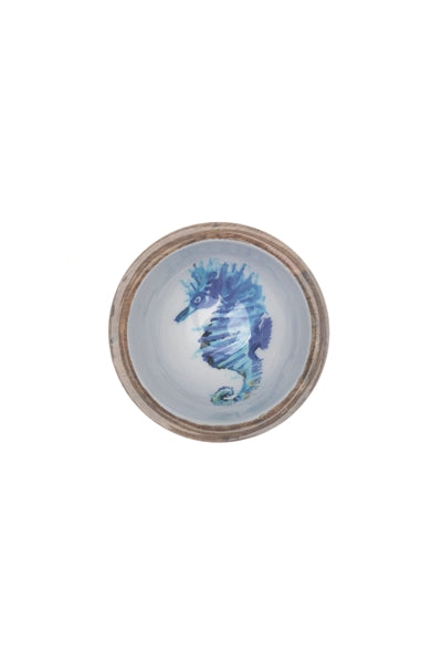 shoeless joe seahorse nibble bowl