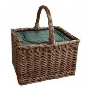 Green tweed Butcher's cooler basket