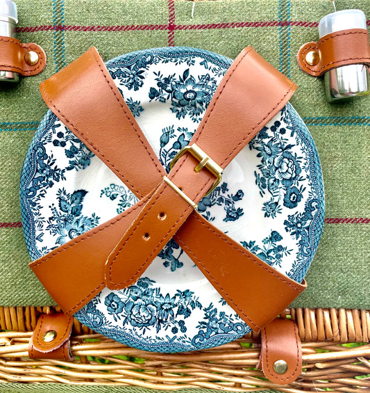 vintage tea plates