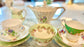 beautiful vintage china tea set