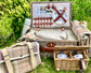 filled picnic hamper