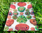 decorative glass plate