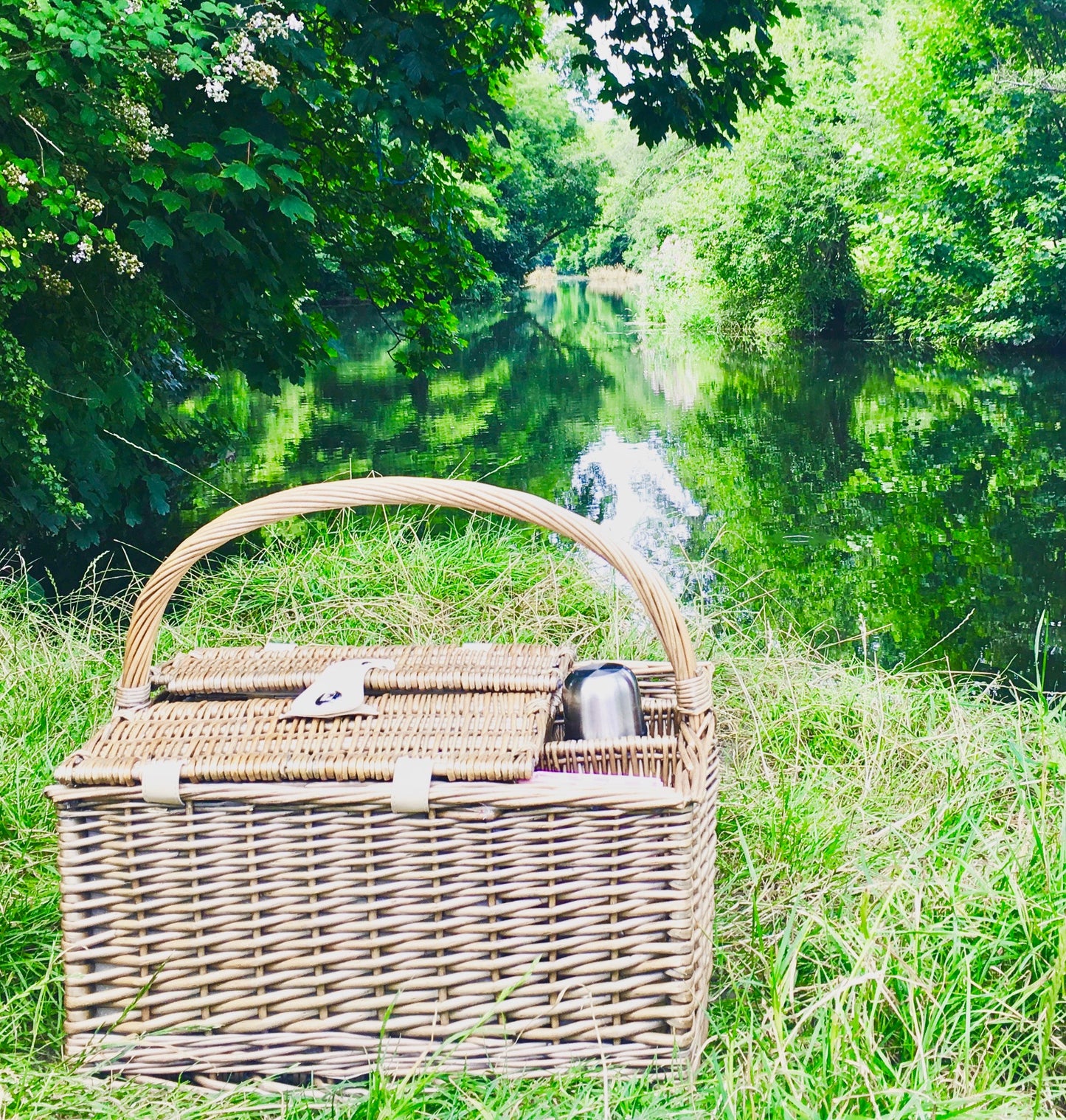 The Westonbirt  top-handled Picnic  Hamper for 4