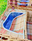 The Heathcliff  - a tweed lined fitted picnic hamper for 4