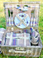 fitted picnic hamper for 2 