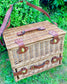 The Mayfair trunk willow picnic hamper  for 4