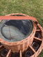 Green tweed chiller Garden Party Basket