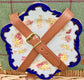 The Dorset - a leather and willow fitted picnic hamper for 4
